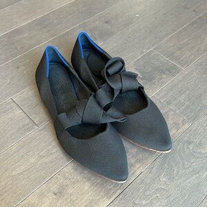 Rothy’s The Point flats with tie bows
